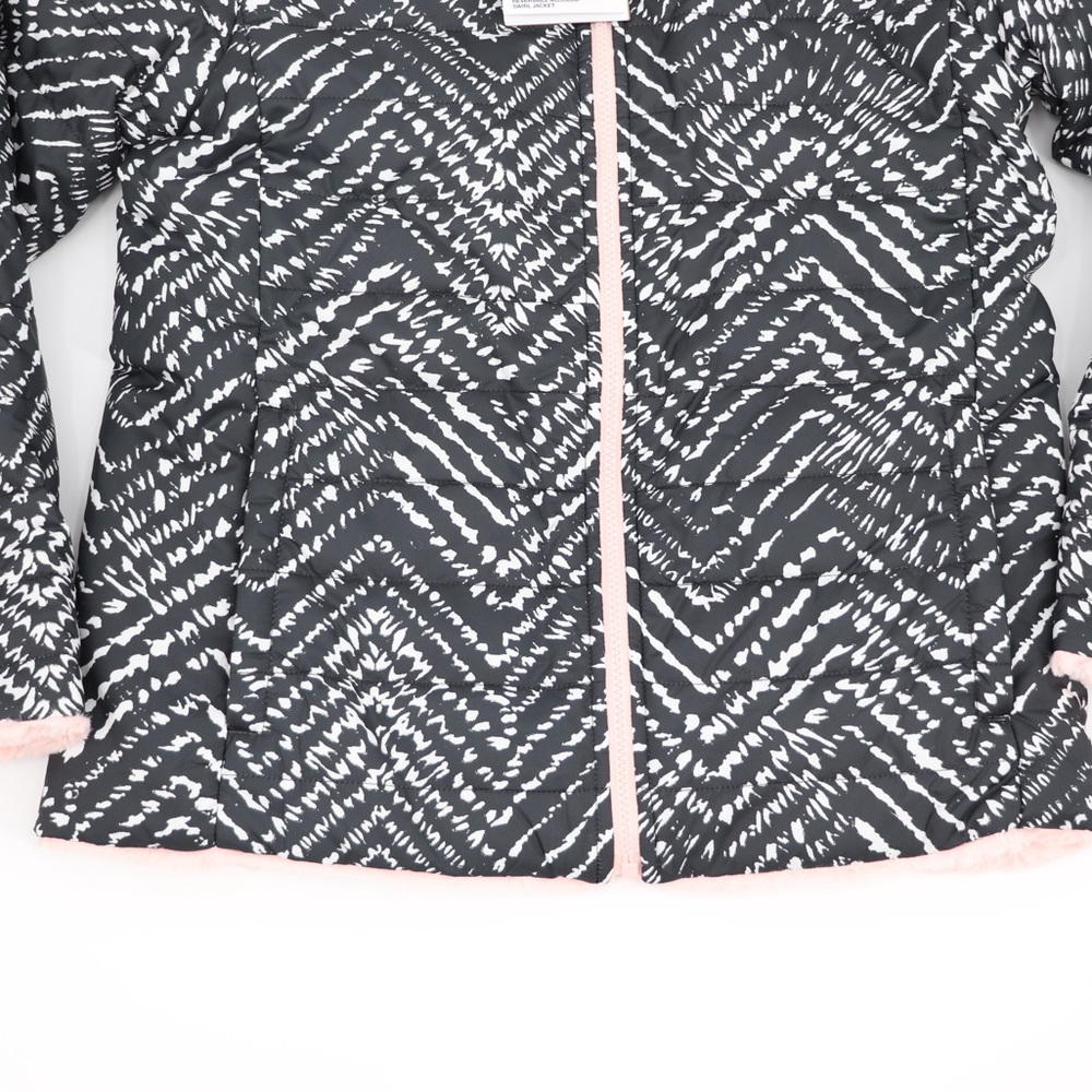 The North Face Youth 18 XL Girls Reversible Mossbud Jacket - Picture 5 of 13